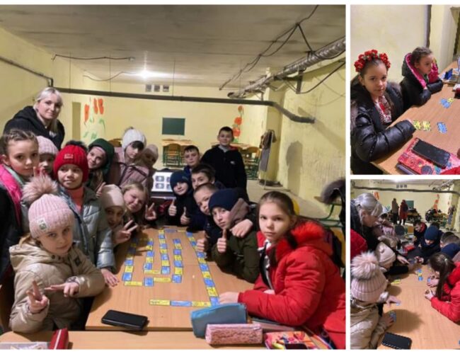Україномовне доміно – в укритті!