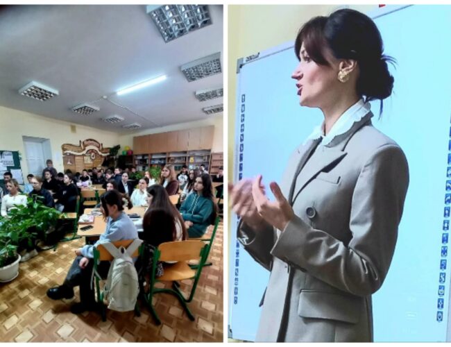 Зустріч ліцеїстів із засновницею Школи ЕТИКЕТУ!