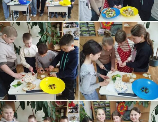 Смачна перерва в четвертокласників!