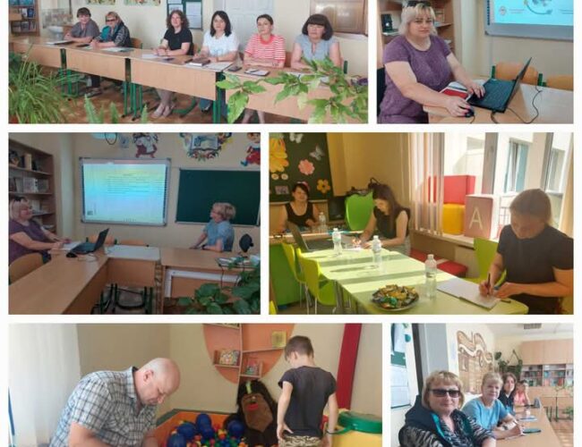 Цікава зустріч асистентів учителів здиректоркою КУ ” Великомихайлівський інклюзивно-ресурсний центр” Вікторією Райковською!