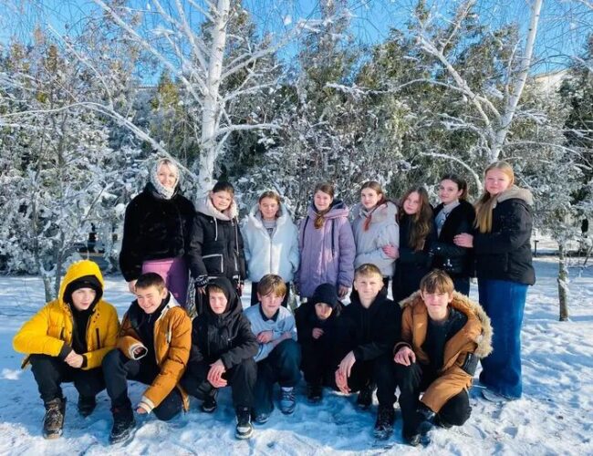 Активна перерва в семикласників!